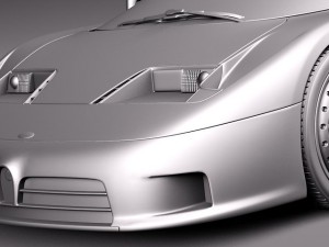 Bugatti EB110 19911995 Modelo 3D