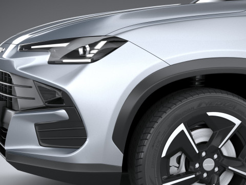 Jetour Dashing 2025 3D Model