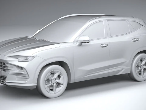 Jetour Dashing 2025 3D Model