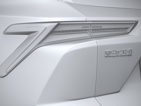 Jetour Dashing 2025 3D Model