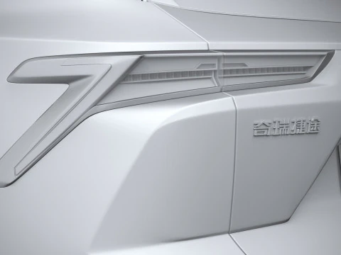 Jetour Dashing 2025 3D Model