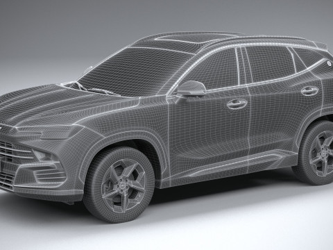Jetour Dashing 2025 3D Model