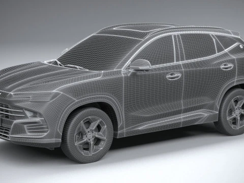 Jetour Dashing 2025 3D Model