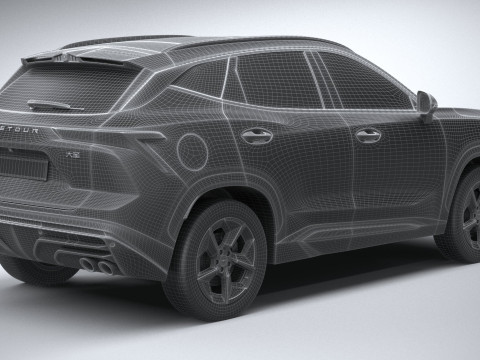 Jetour Dashing 2025 3D Model