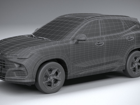 Jetour Dashing 2025 3D Model
