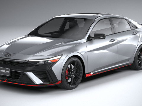 Hyundai Elantra N 2024 Model 3D