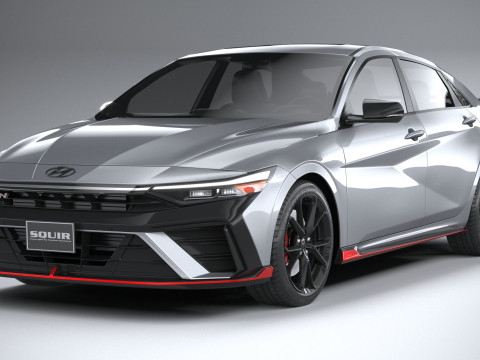 Hyundai Elantra N 2024 Model 3D