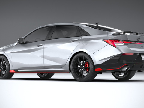 Hyundai Elantra N 2024 Model 3D