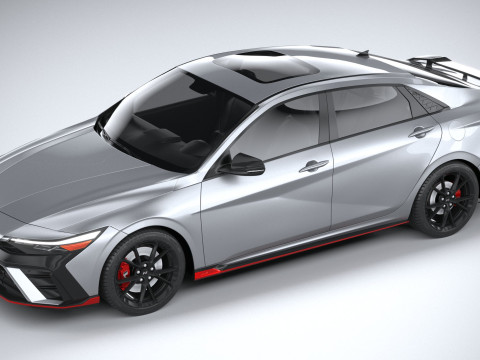 Hyundai Elantra N 2024 Model 3D