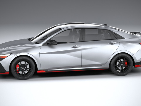Hyundai Elantra N 2024 Model 3D