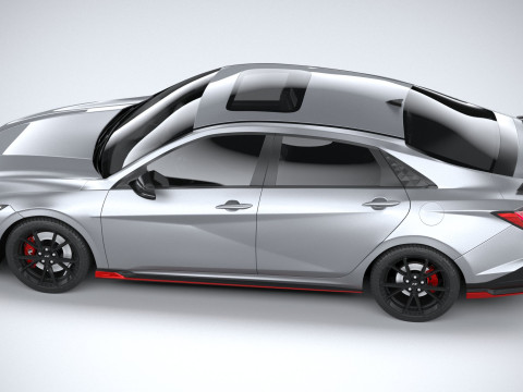Hyundai Elantra N 2024 Model 3D