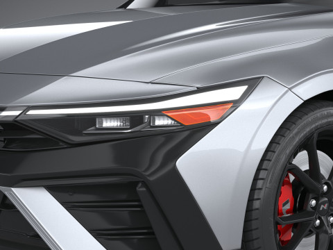 Hyundai Elantra N 2024 Model 3D