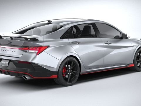 Hyundai Elantra N 2024 Model 3D