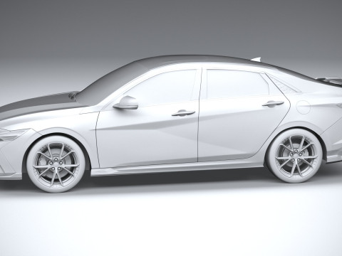 Hyundai Elantra N 2024 Model 3D