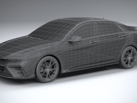 Hyundai Elantra N 2024 Model 3D