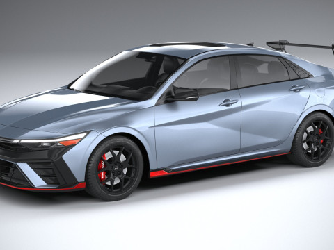 Hyundai Elantra N TCR Edition 2026 3D 模型