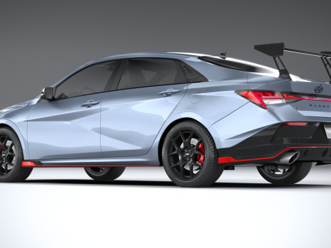 Hyundai Elantra N TCR Edition 2026 3D 模型
