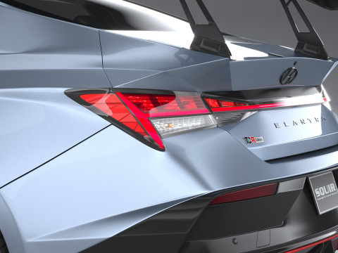 Hyundai Elantra N TCR Edition 2026 3D 模型
