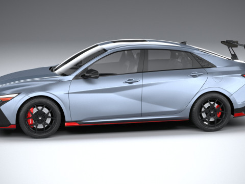 Hyundai Elantra N TCR Edition 2026 3D 模型