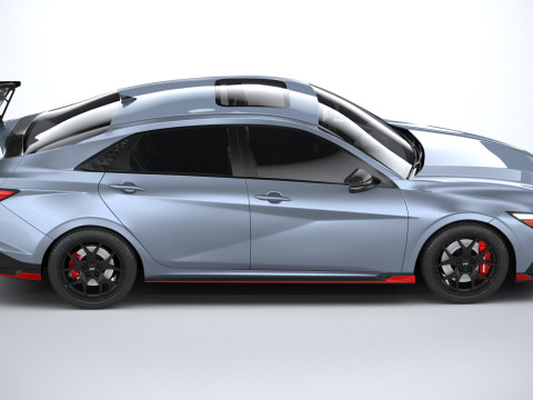 Hyundai Elantra N TCR Edition 2026 3D 模型