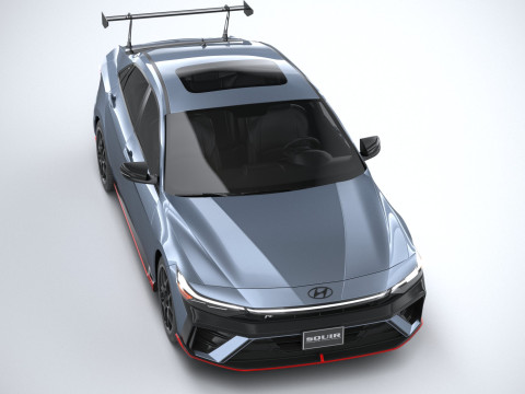 Hyundai Elantra N TCR Edition 2026 3D 模型