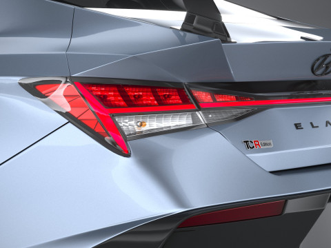 Hyundai Elantra N TCR Edition 2026 3D 模型