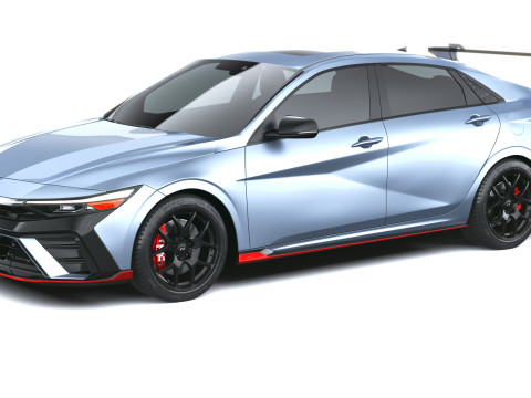 Hyundai Elantra N TCR Edition 2026 3D Modell