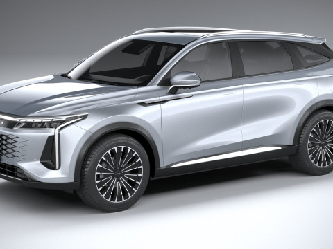 Omoda C9 2025 3D 模型