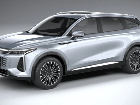 Omoda C9 2025 3D Model