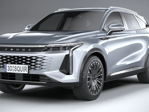 Omoda C9 2025 3D Model