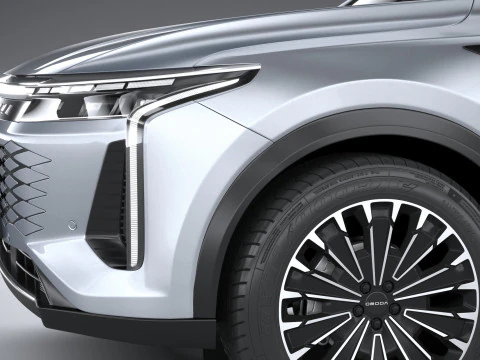 Omoda C9 2025 3D Model
