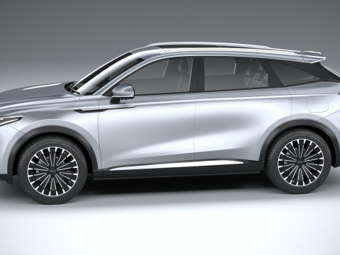 Omoda C9 2025 3D 모델