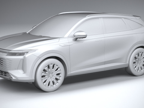 Omoda C9 2025 3D 모델