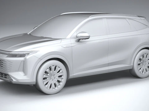 Omoda C9 2025 3D Model