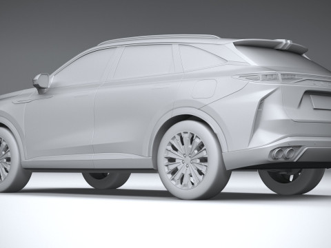 Omoda C9 2025 3D 모델
