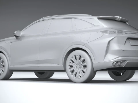 Omoda C9 2025 3D Model