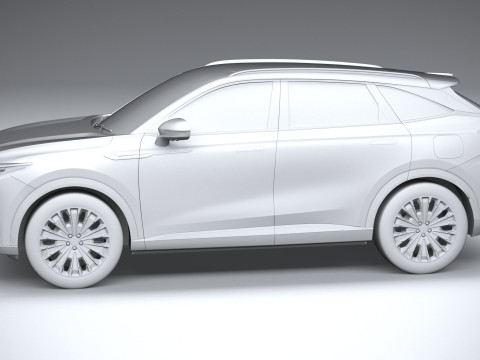 Omoda C9 2025 3D 모델