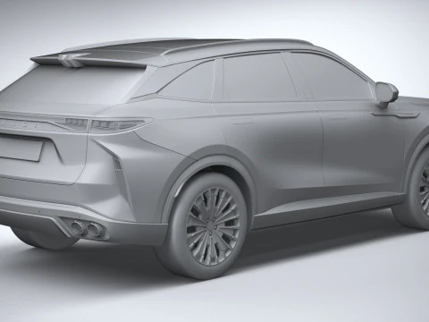 Omoda C9 2025 3D Model