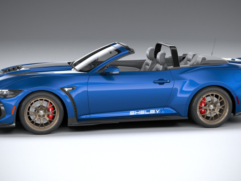 Shelby S650 Super Snake Convertible 2026 3D Model