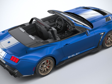 Shelby S650 Super Snake Convertible 2026 3D Model