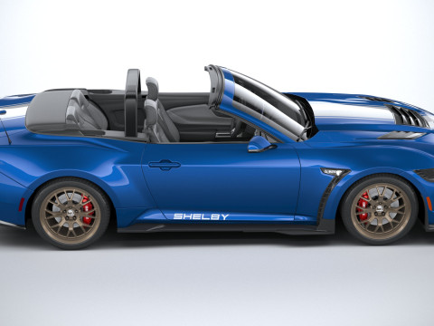 Shelby S650 Super Snake Convertible 2026 3D Model
