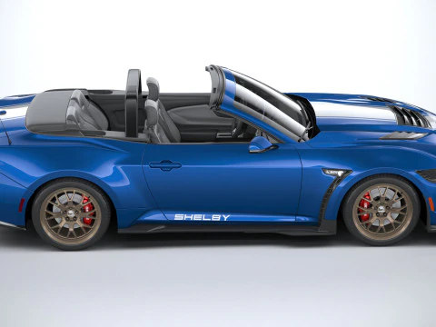 Shelby S650 Super Snake Convertible 2026 3D Model