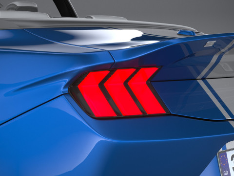 Shelby S650 Super Snake Convertible 2026 3D Model