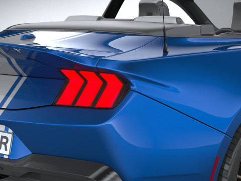 Shelby S650 Super Snake Convertible 2026 3D Model