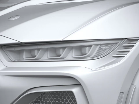 Shelby S650 Super Snake Convertible 2026 3D Model