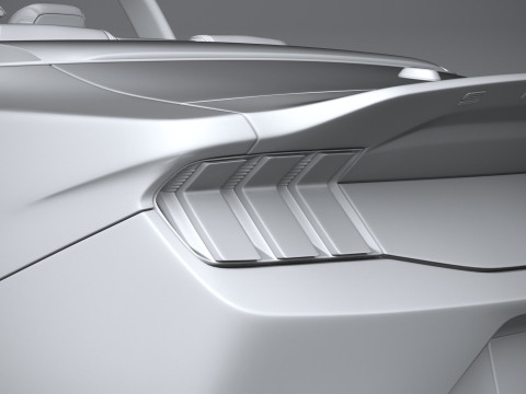 Shelby S650 Super Snake Convertible 2026 3D Model