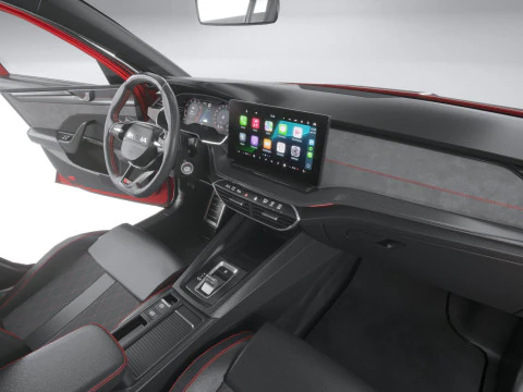 Interni Skoda Octavia Combi RS 2025 Modello 3D