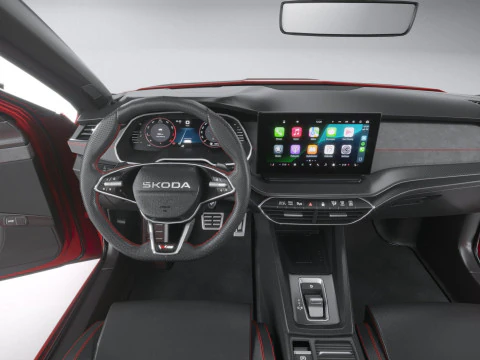 Interni Skoda Octavia Combi RS 2025 Modello 3D