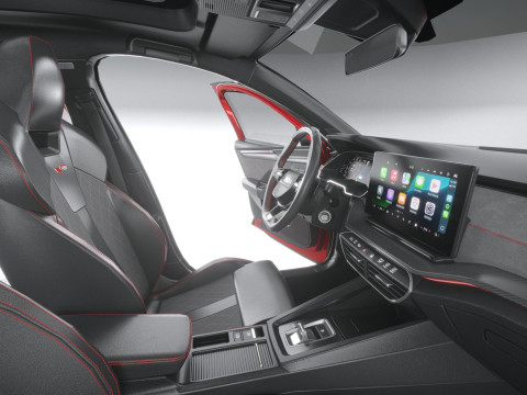 Skoda Octavia Combi RS Interior 2025 Model 3D