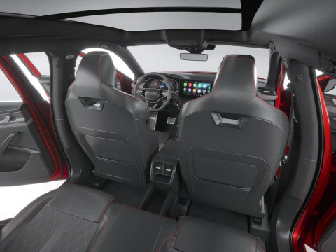 Interni Skoda Octavia Combi RS 2025 Modello 3D